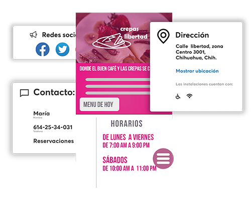 diseño código QR en pdf comparte